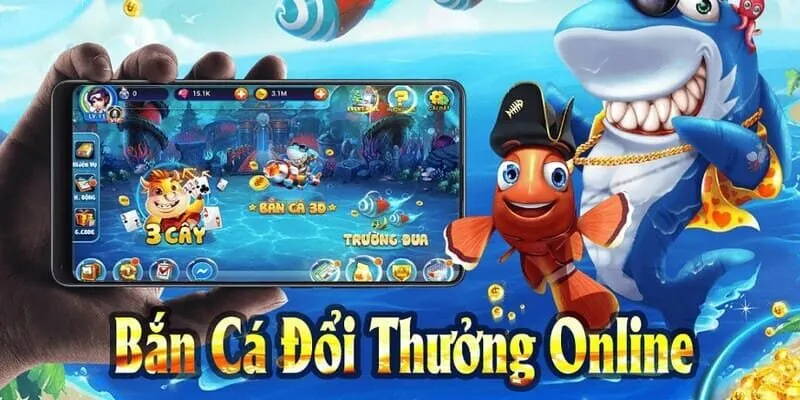 Bắn cá 2D đổi thưởng trên Win79 sòng phẳng và xanh chín