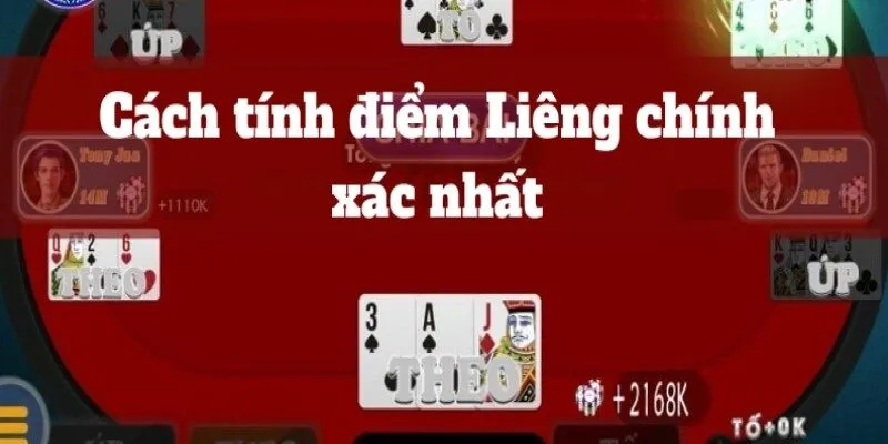 Cách tính điểm chuẩn xác trong game bài liêng Win79