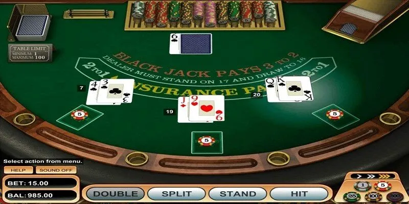 Luật chơi game Blackjack online cơ bản từ A đến Z